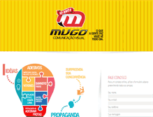 Tablet Screenshot of mugo.com.br
